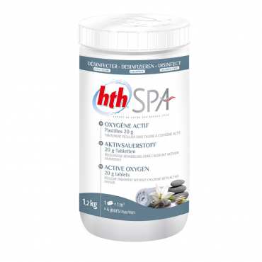 HTH Spa oxygène actif - Pastille - 1,2kg 2021
